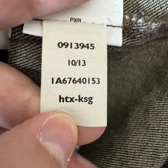 Tommy Hilfiger Jacket Womens Small Blue Denim Button Front Utility Pockets - Picture 13 of 16